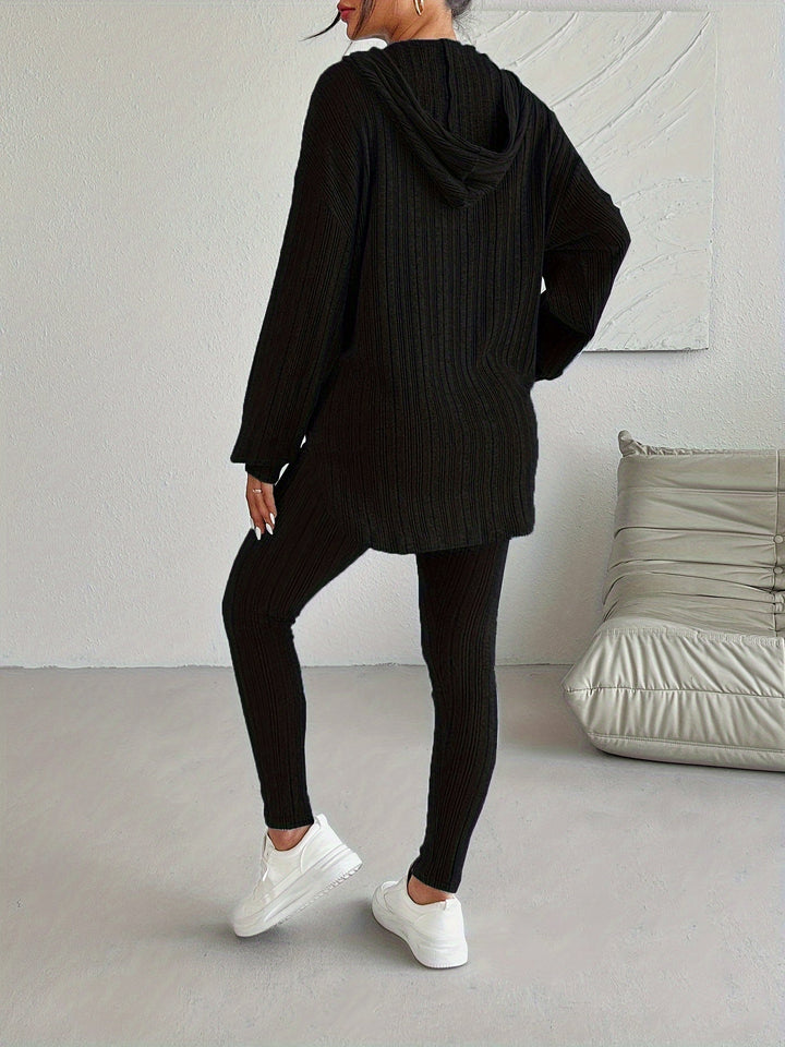 Halena - Ribbed Knit Lounge Set